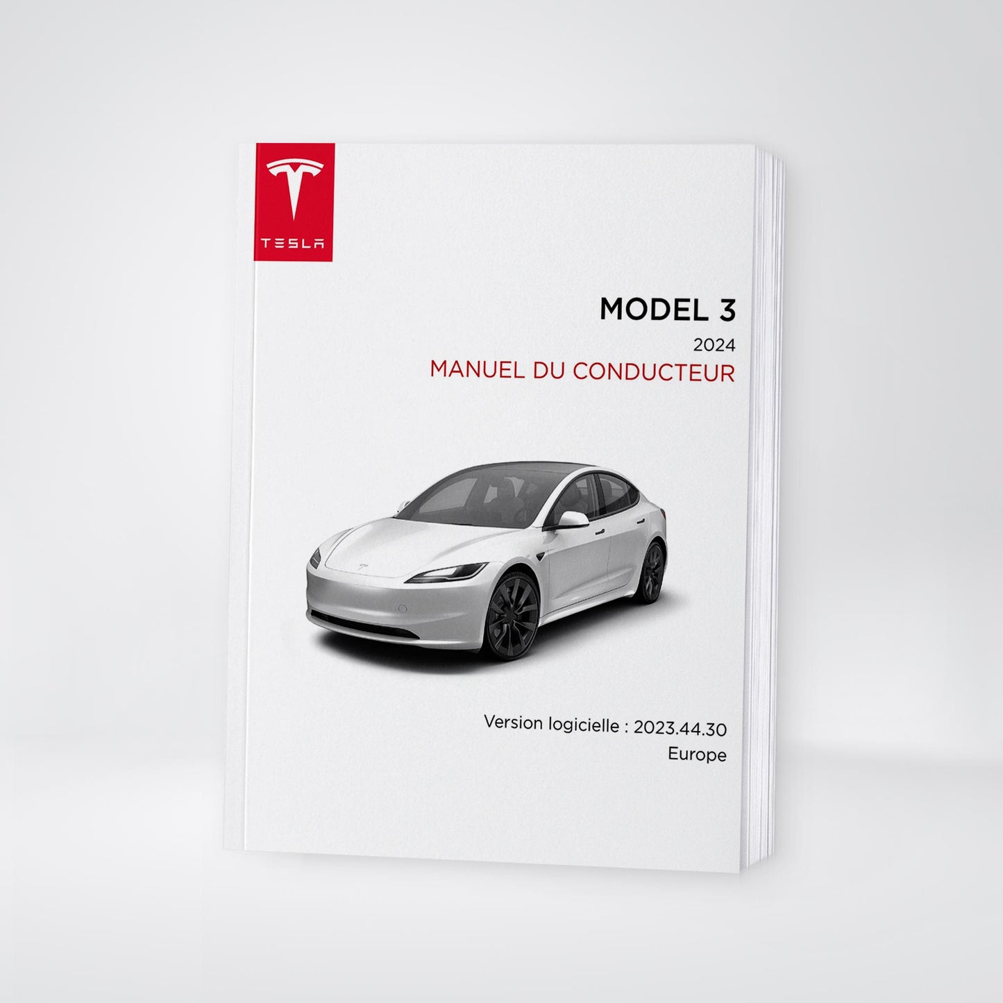 2023-2024 Tesla Model 3 Bedienungsanleitung | Französisch