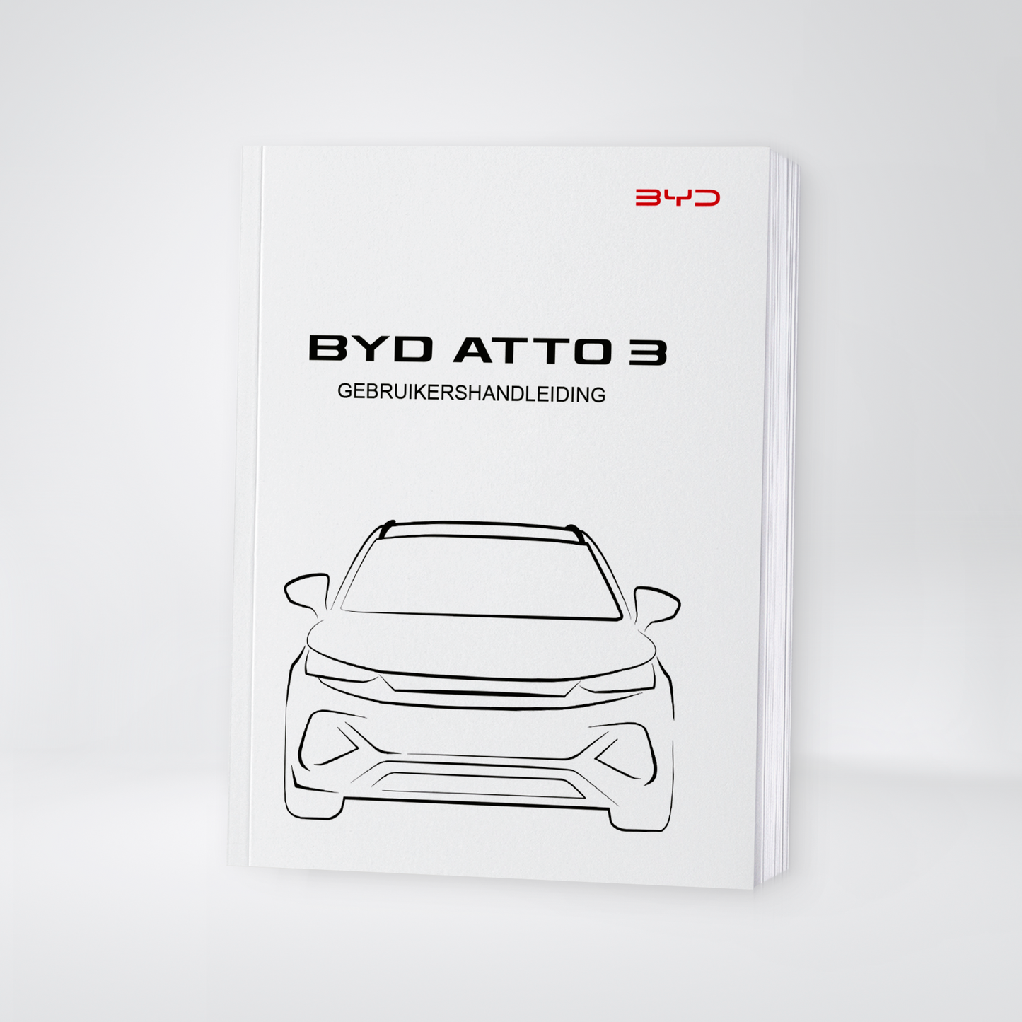 2023-2024 BYD Atto 3 Bedienungsanleitung | Niederländisch