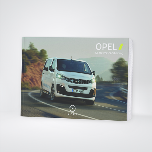 2022 Opel Vivaro Manuel du propriétaire | Néerlandais