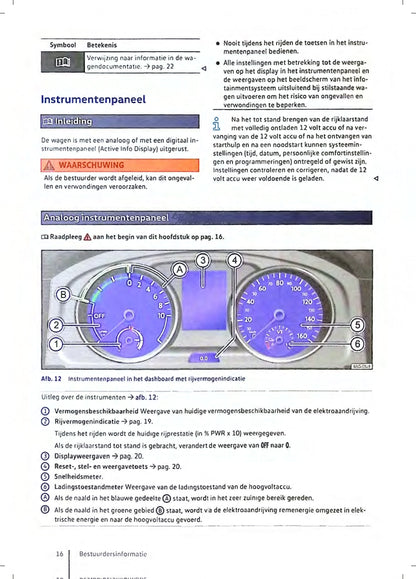 2019 Volkswagen e-Golf Manuel du propriétaire | Néerlandais