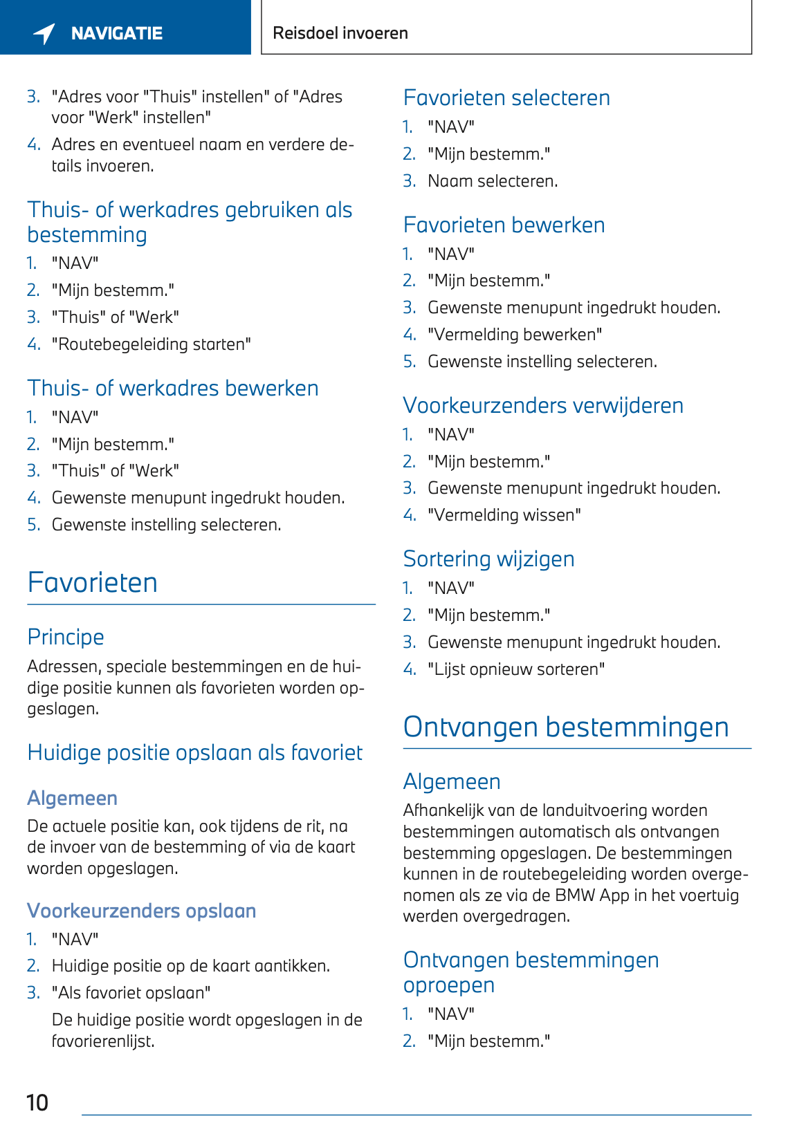 2022-2023 BMW i7 Infotainment Manual | Dutch