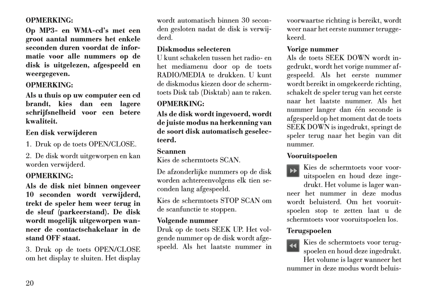 2012-2015 Lancia Flavia Navigatie Handleiding | Nederlands