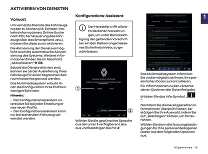 2024 Renault Open R-Link Infotainment Manual | German