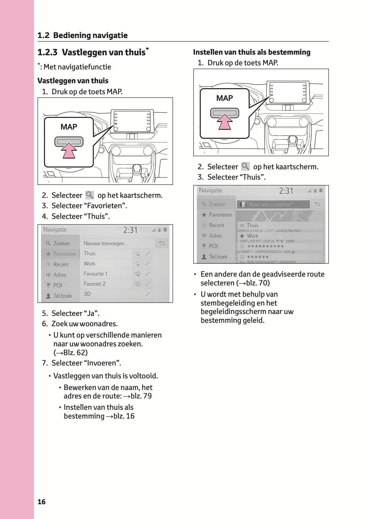 2021-2022 Toyota RAV4/RAV4 Hybrid Infotainment Manual | Dutch