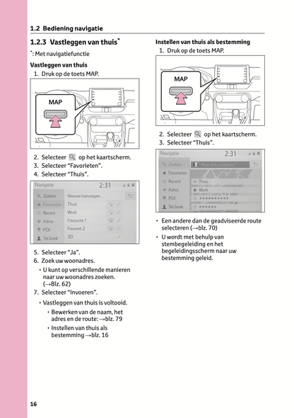 2021-2022 Toyota RAV4/RAV4 Hybrid Infotainment Manual | Dutch