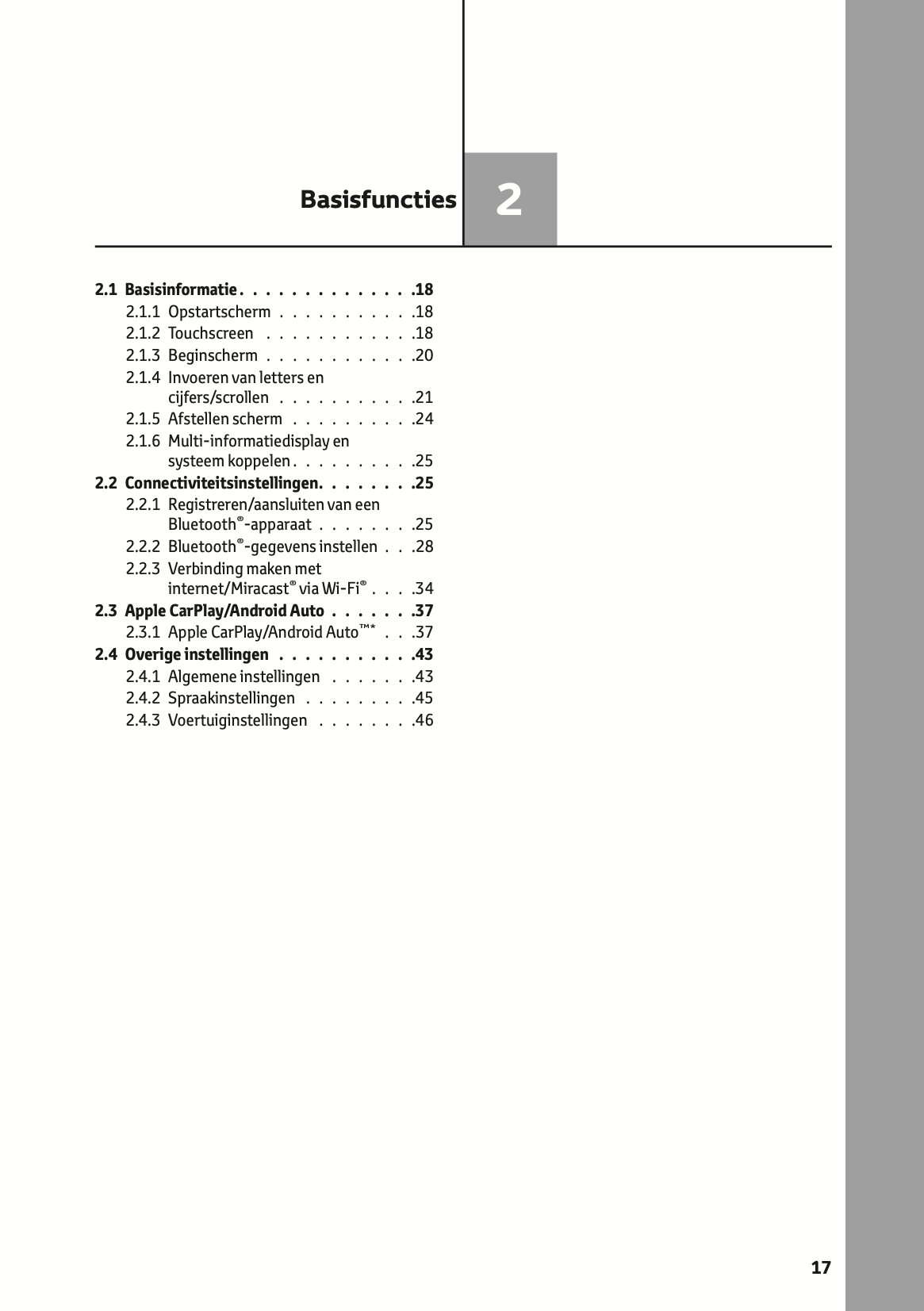 2021-2022 Toyota RAV4/RAV4 Hybrid Infotainment Manual | Dutch