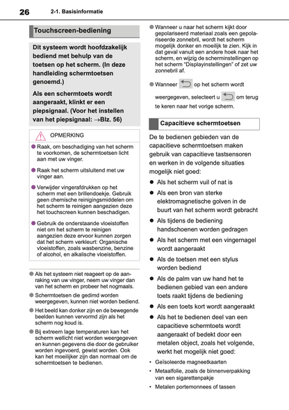 2021-2023 Toyota Yaris Cross/Yaris Cross Hybrid Navigatie Handleiding | Nederlands