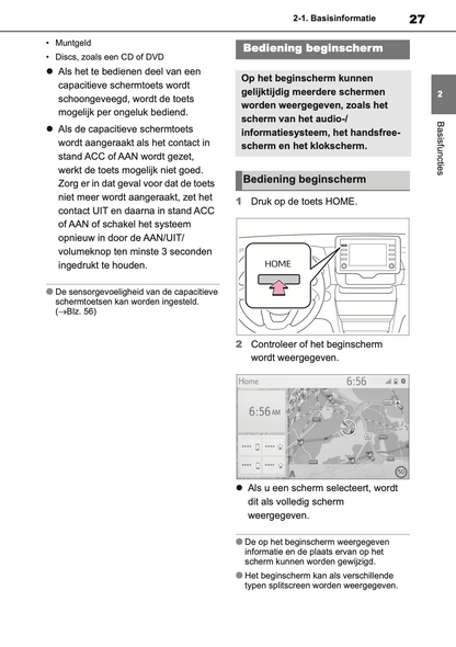 2021-2023 Toyota Yaris Cross/Yaris Cross Hybrid Navigatie Handleiding | Nederlands