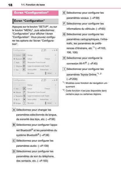 2023 Toyota Yaris Hybrid Infotainment Manual | French