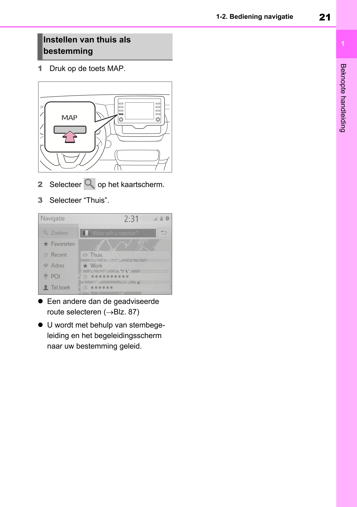 2022-2023 Toyota Yaris Hybrid Infotainment Manual | Dutch