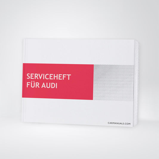 Serviceheft Audi | Deutsch