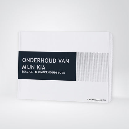 Kia Onderhoudsboekje | Nederlands