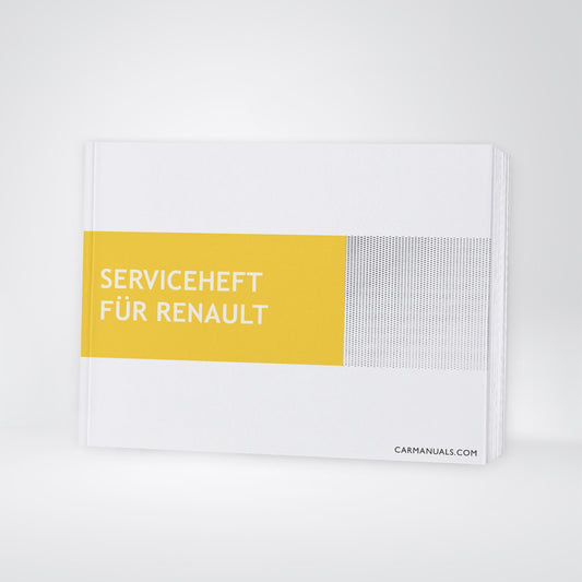 Serviceheft Renault | Deutsch