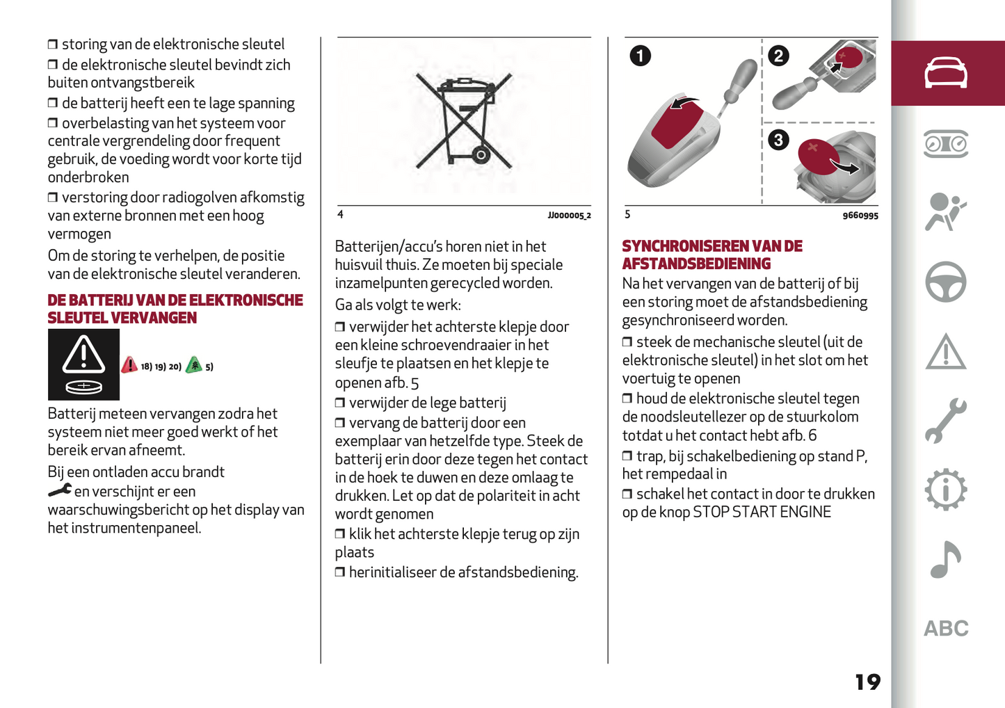 2024 Alfa Romeo Junior Owner's Manual | Dutch