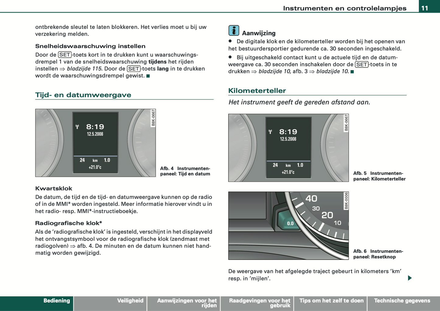 2008 Audi A5 Cabriolet Gebruikershandleiding | Nederlands