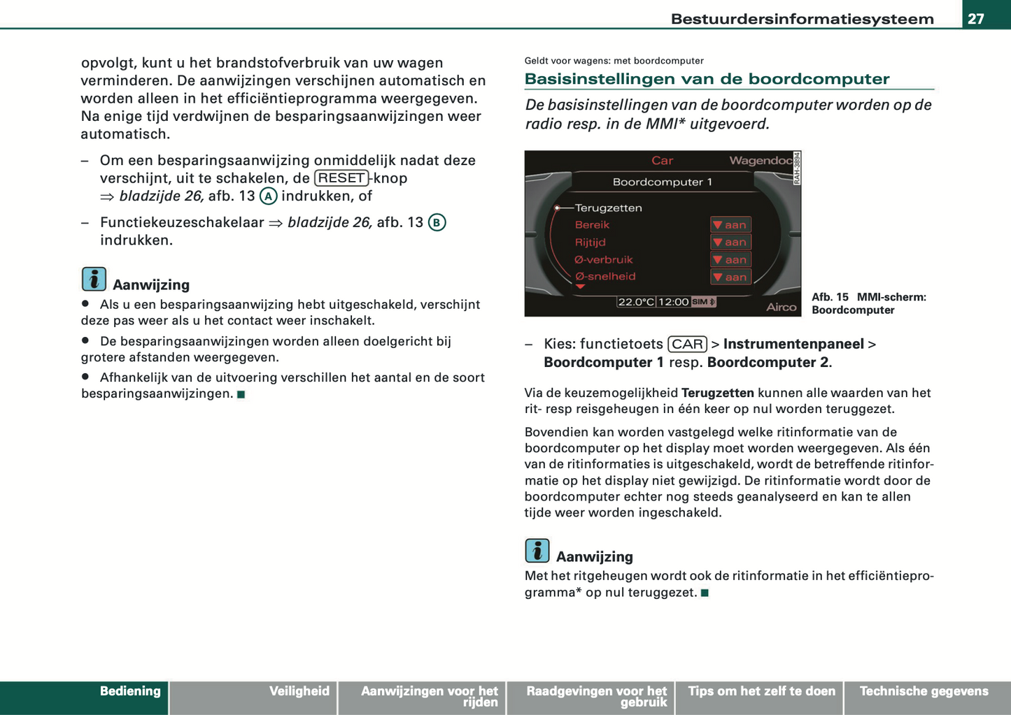 2008 Audi A5 Cabriolet Gebruikershandleiding | Nederlands