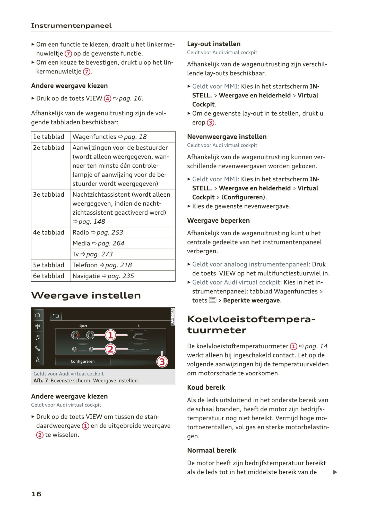 2019 Audi A6/A6 Avant Gebruikershandleiding | Nederlands