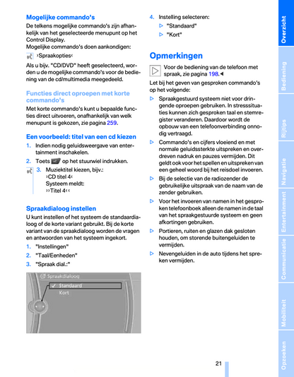 2009 BMW 3 Series Coupé/3 Series Cabrio Owner's Manual | Dutch