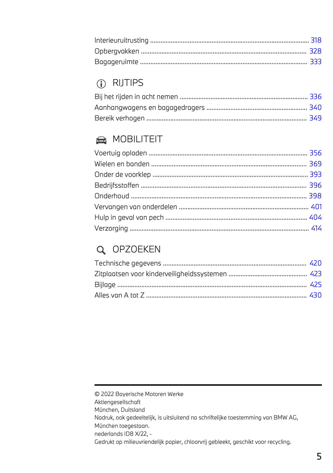 2022-2023 BMW i7 Gebruikershandleiding | Nederlands