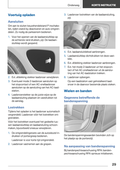 2020-2021 BMW X1 Plug-in-Hybrid Owner's Manual | Dutch