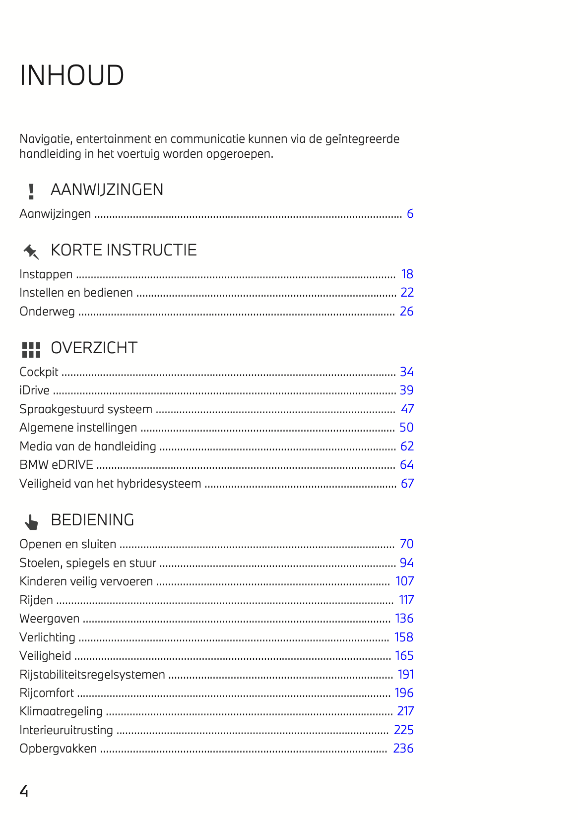 2022 BMW X1 Plug-in-Hybrid Owner's Manual | Dutch