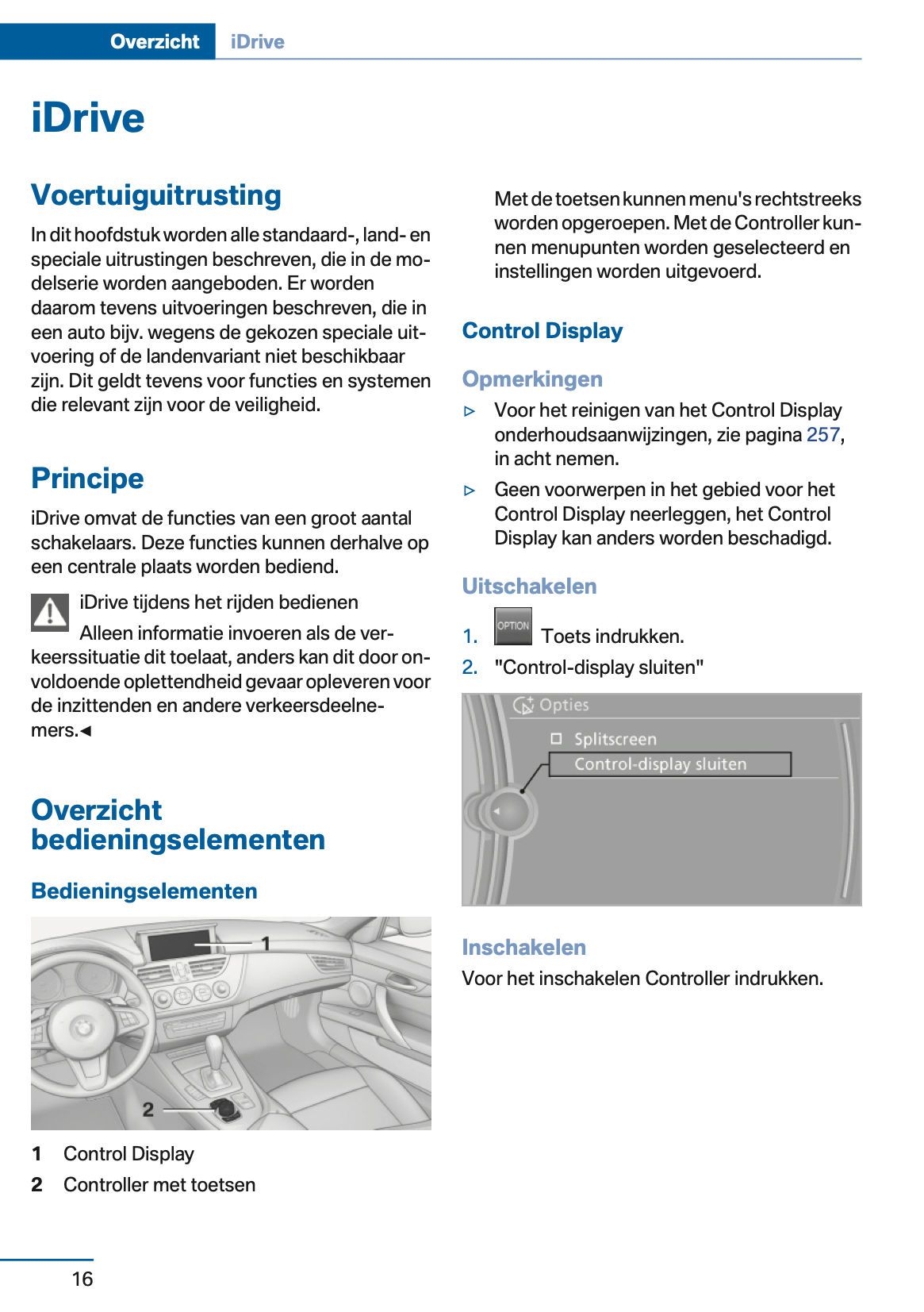 2012-2013 BMW Z4 Owner's Manual | Dutch