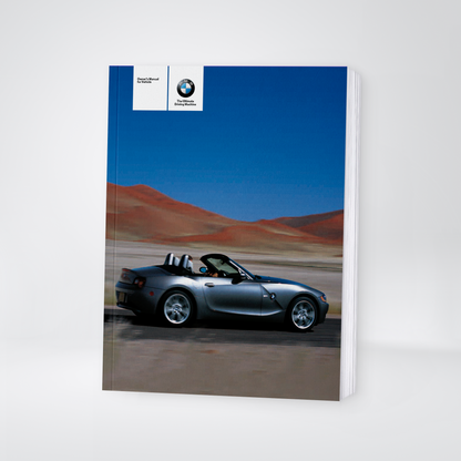 2005 BMW Z4 Owner's Manual | English