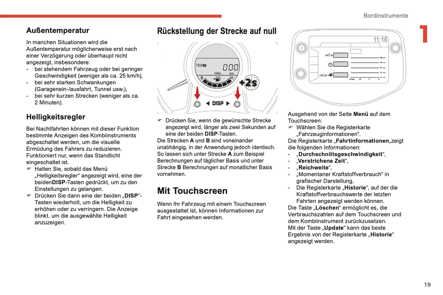 2018-2022 Citroën C1 Owner's Manual | German