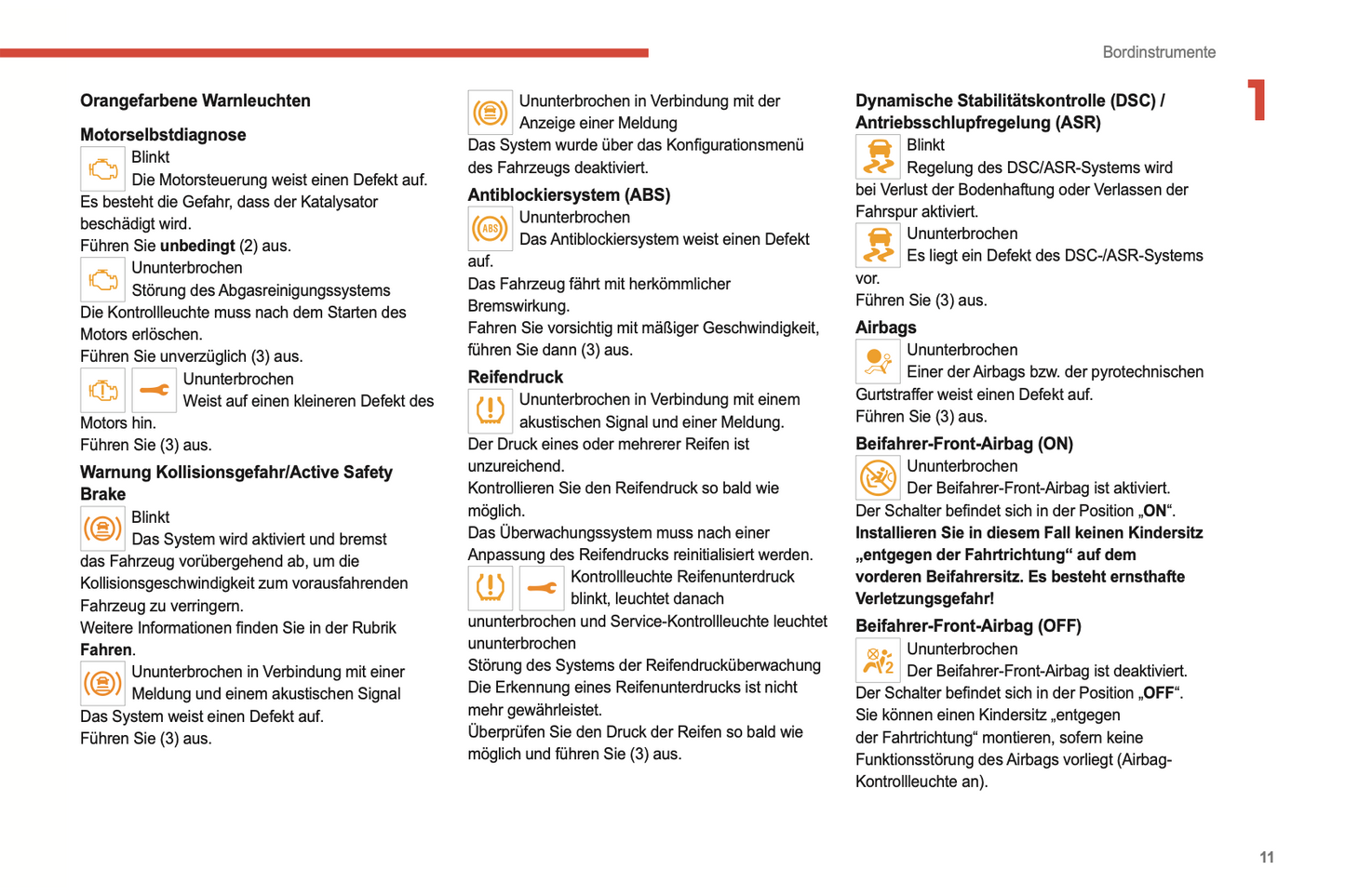 2022-2024 Citroën C3 Owner's Manual | German