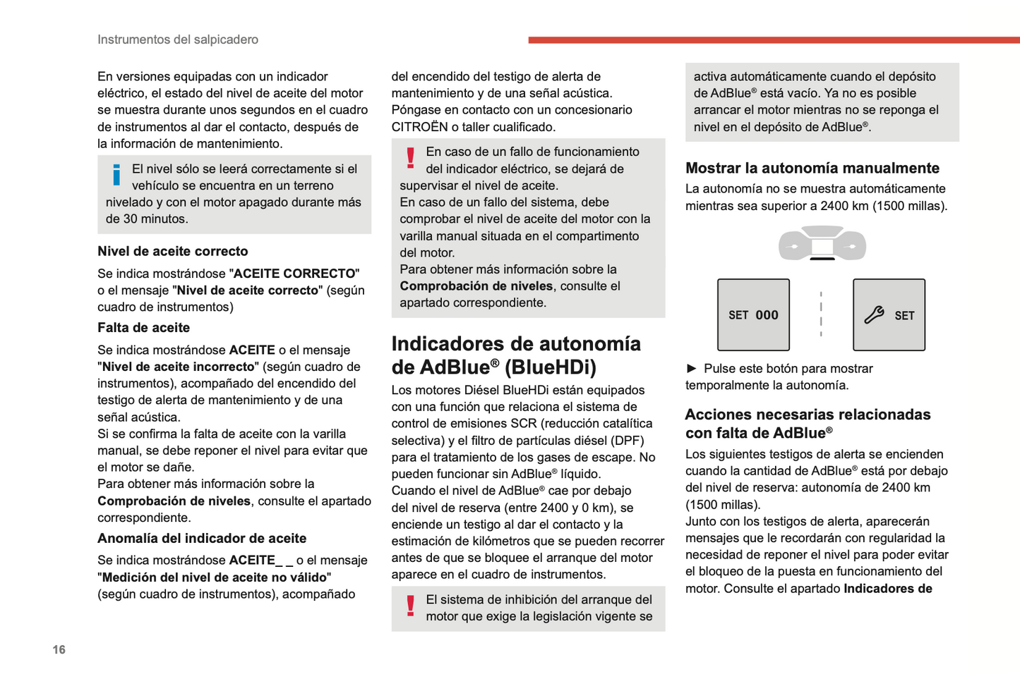 2022-2024 Citroen C3 Gebruikershandleiding | Spaans