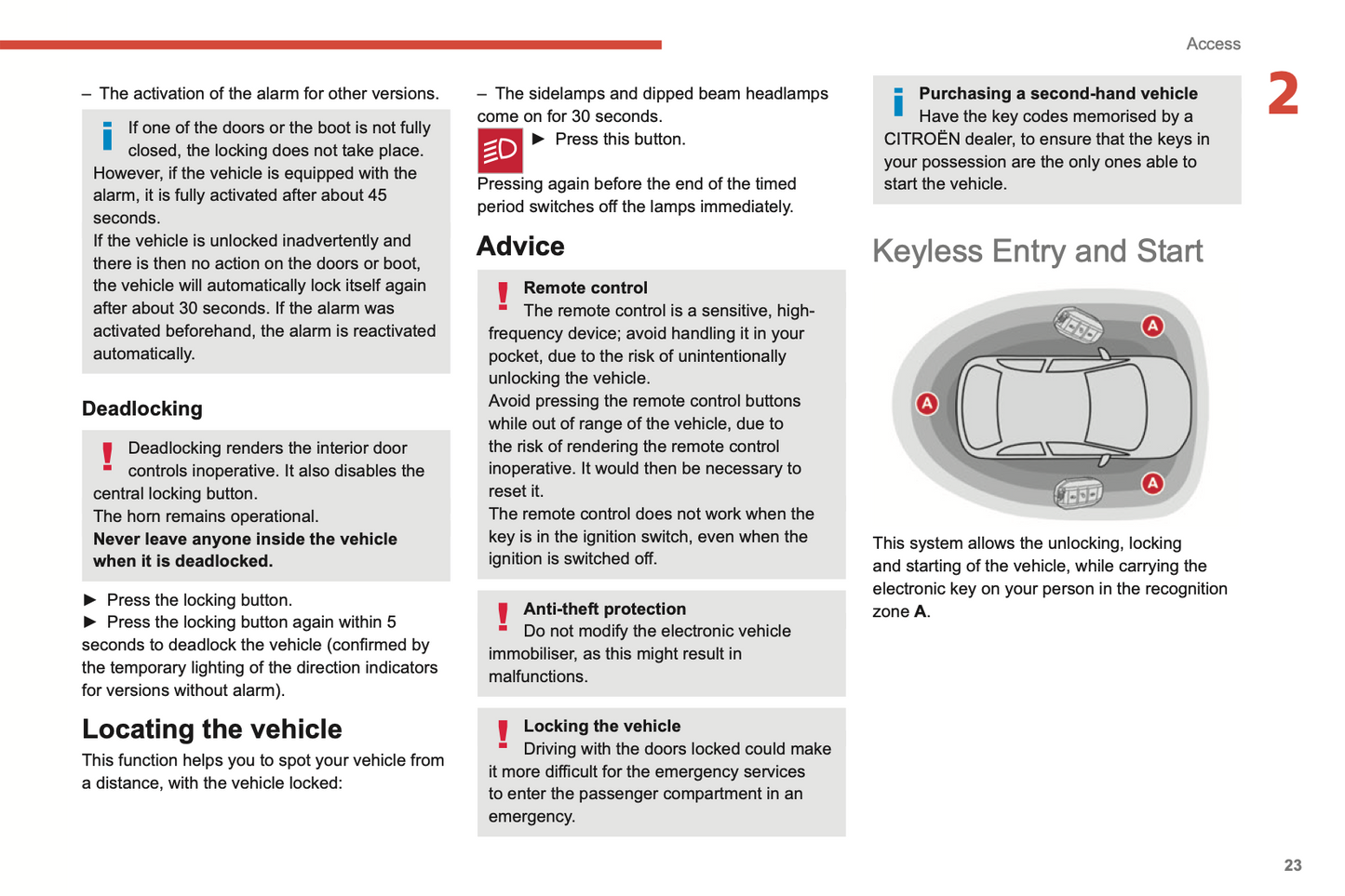 2022-2024 Citroen C3 Gebruikershandleiding | Engels