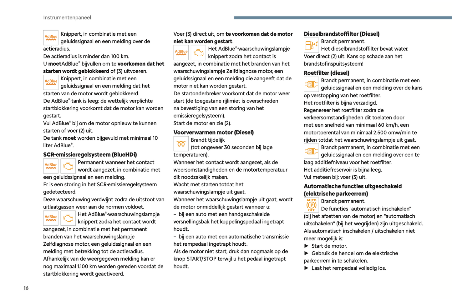 2024 Citroën C5 Aircross Owner's Manual | Dutch