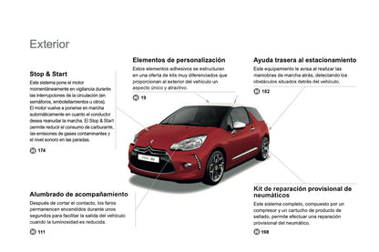 2013-2014 Citroën DS3 Owner's Manual | Spanish