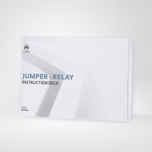 2024 Citroën Jumper/ë-Jumper/Relay/ë-Relay Gebruikershandleiding | Nederlands