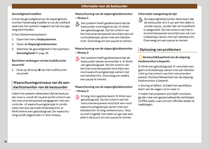 2024-2025 Cupra Born Gebruikershandleiding | Nederlands