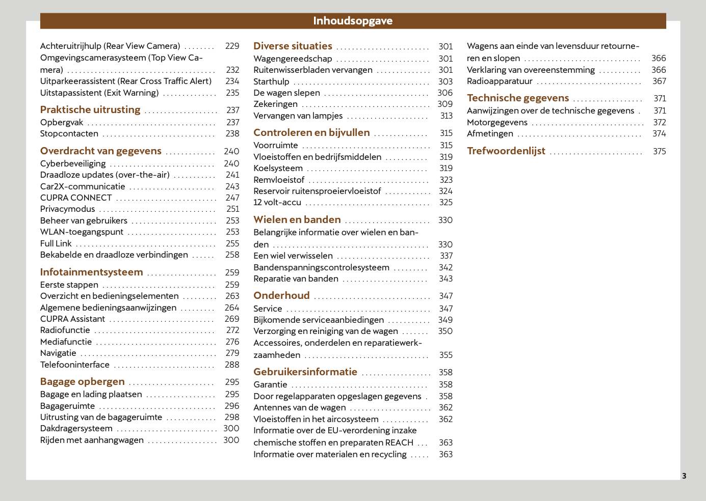 2024-2025 Cupra Born Gebruikershandleiding | Nederlands