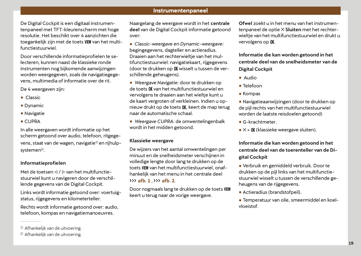 2024-2025 Cupra Leon Gebruikershandleiding | Nederlands