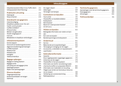 2024-2025 Cupra Tavascan Gebruikershandleiding | Nederlands