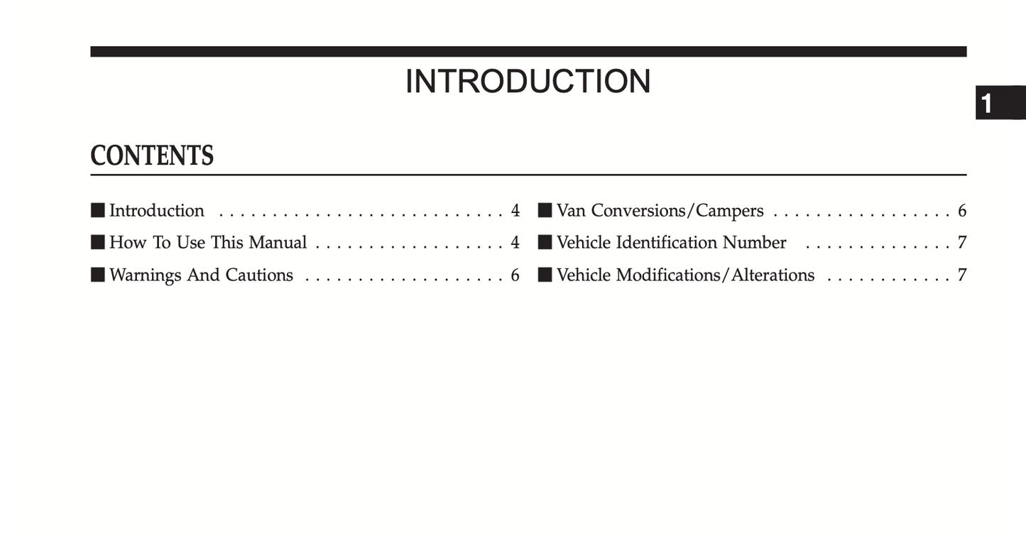 2011 Ram Trucks 1500/2500/3500 Owner's Manual | English