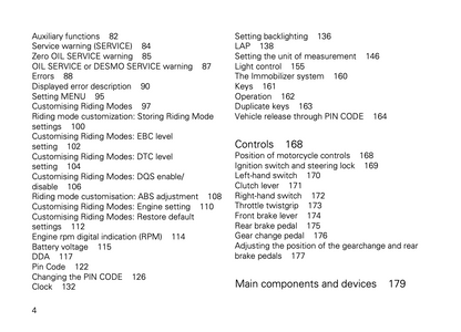 2014 Ducati 899 Paginale Owner's Manual | English