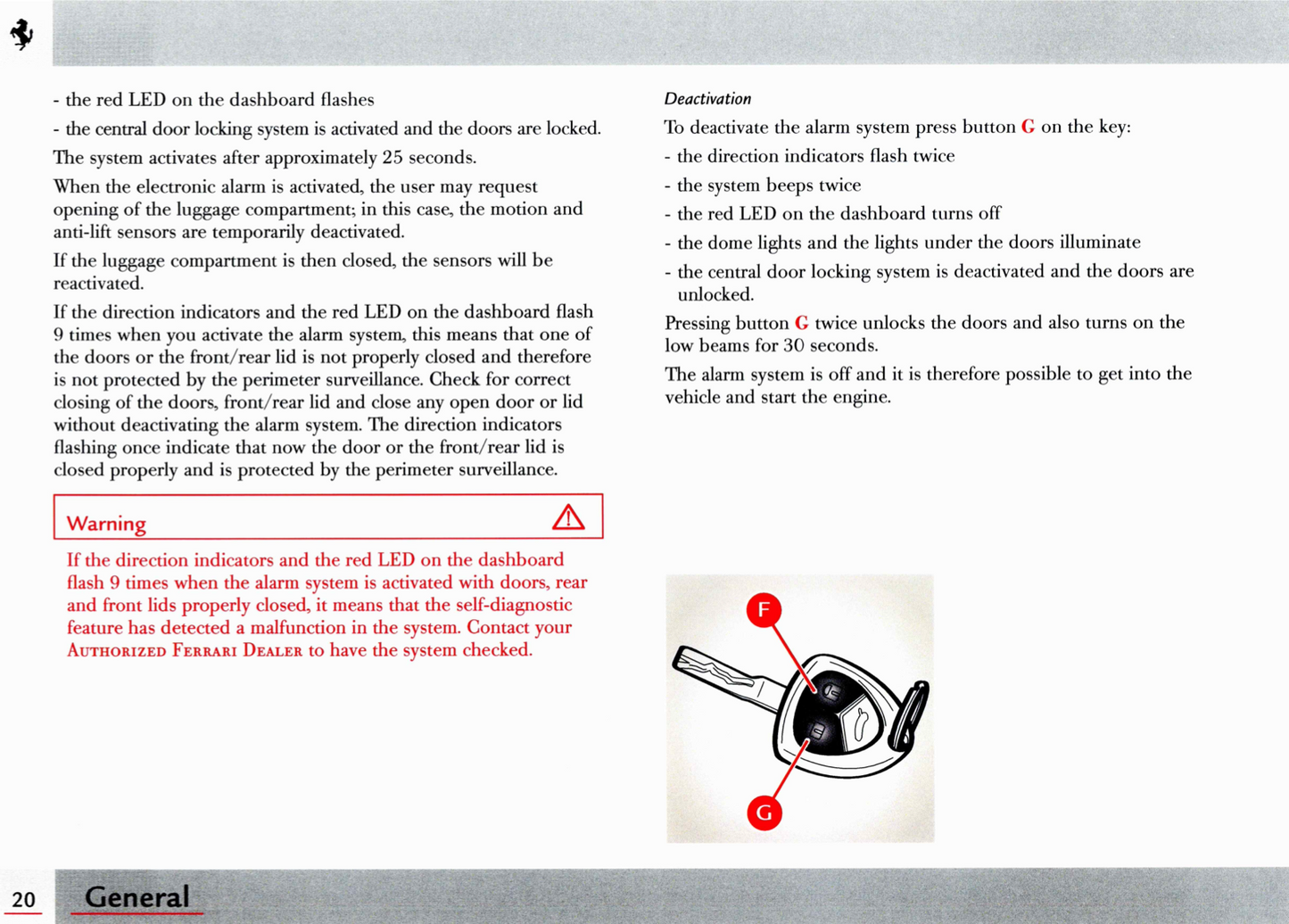 2014 Ferrari California Owner's Manual | English