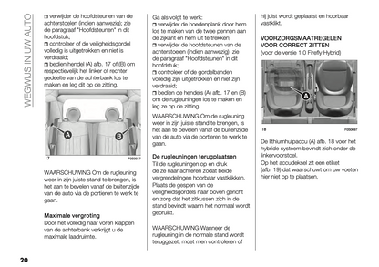 2023-2024 Fiat 500/500C Owner's Manual | Dutch