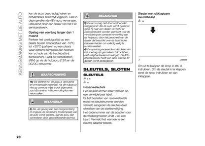 2023-2024 Fiat 600/600e Owner's Manual | Dutch