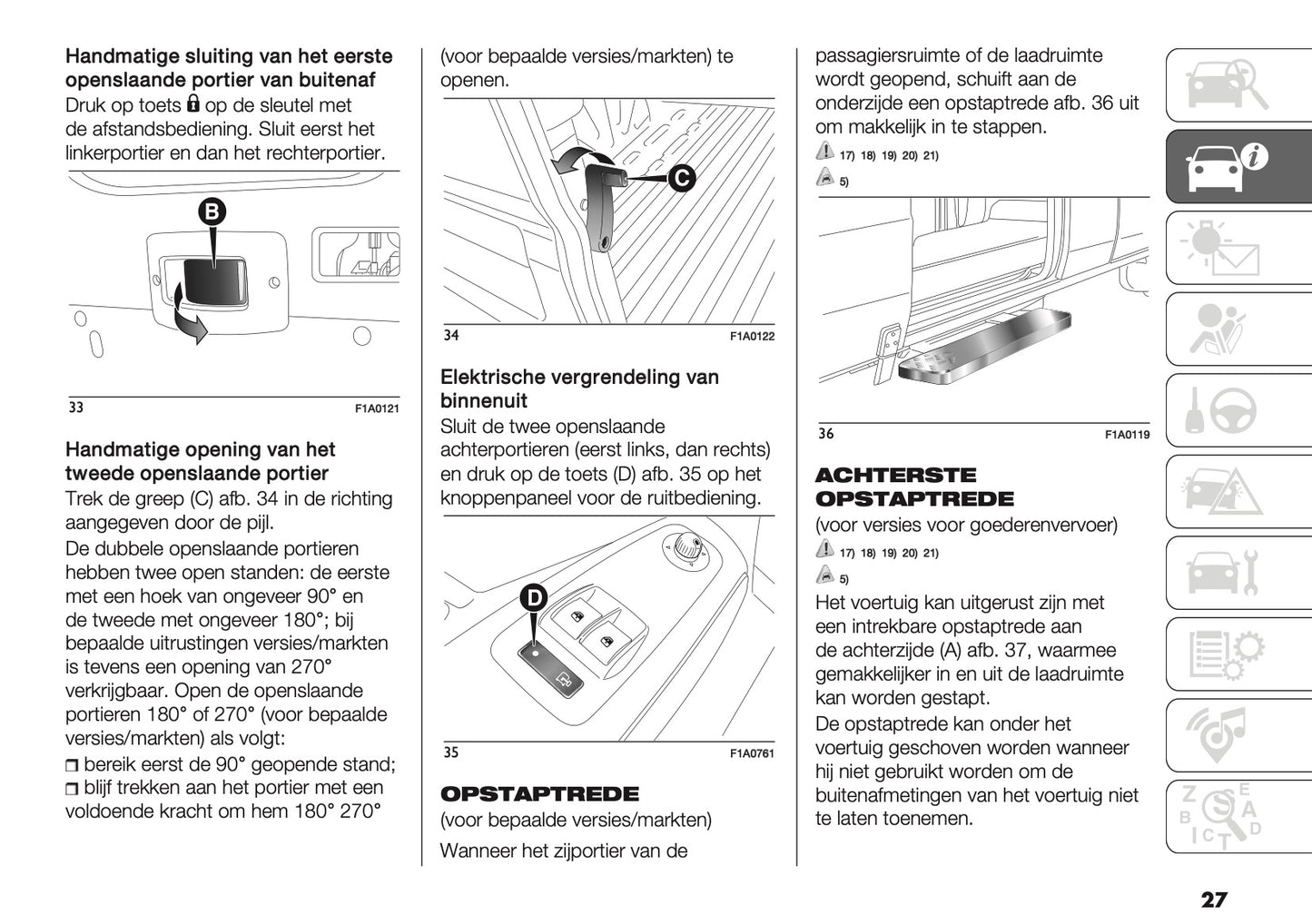 2021-2025 Fiat Ducato Camper Gebruikershandleiding | Nederlands