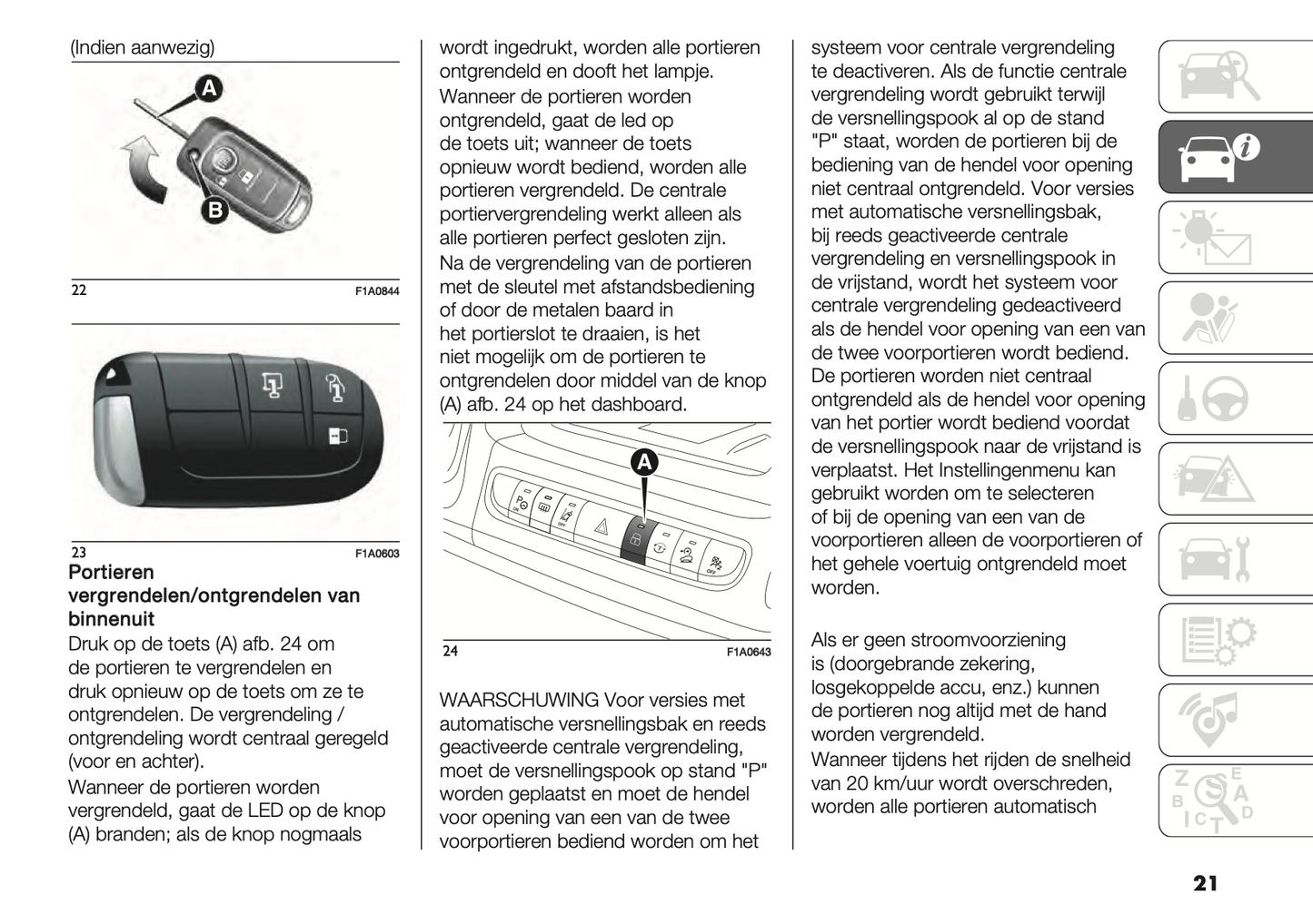 2022 Fiat Ducato Gebruikershandleiding | Nederlands