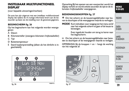 2009-2010 Fiat Panda Owner's Manual | Dutch