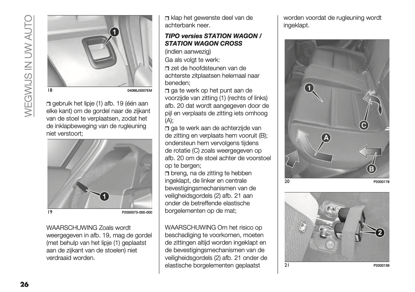 2023-2024 Fiat Tipo 5-deurs/Tipo Station Wagon Gebruikershandleiding | Nederlands