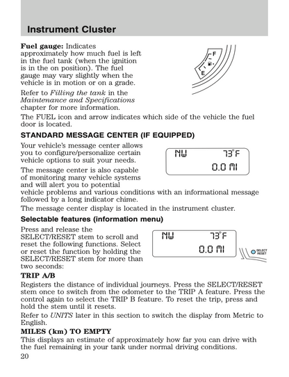 2010 Ford Explorer Sport Trac Owner's Manual | English