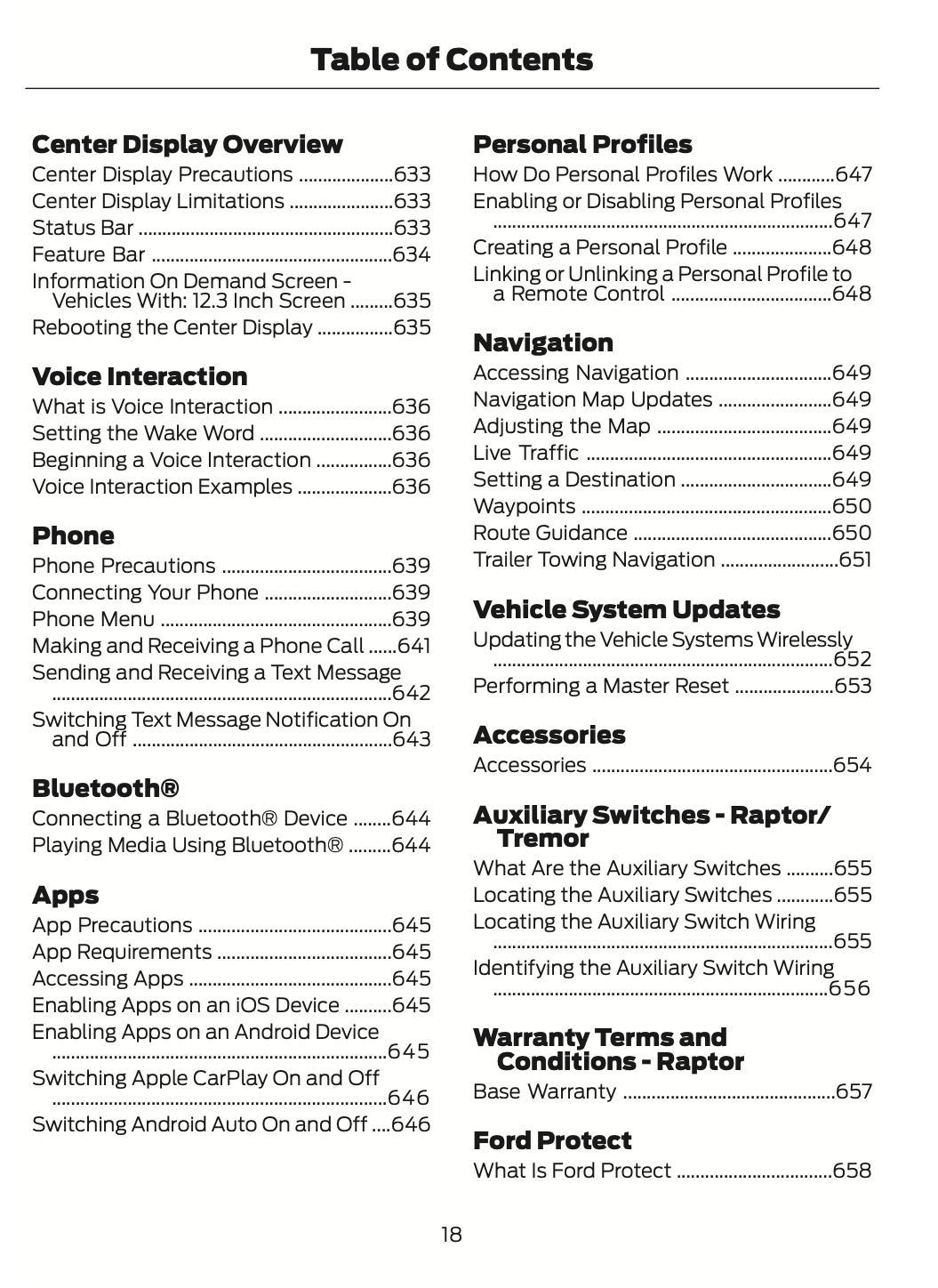 2021 Ford F-150 Owner's Manual | English