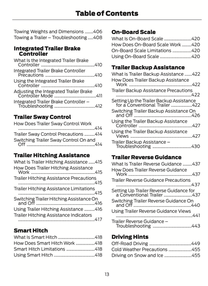 2022 Ford F-150 Owner's Manual | English